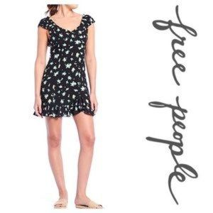Free People Like a Lady Print Mini Dress